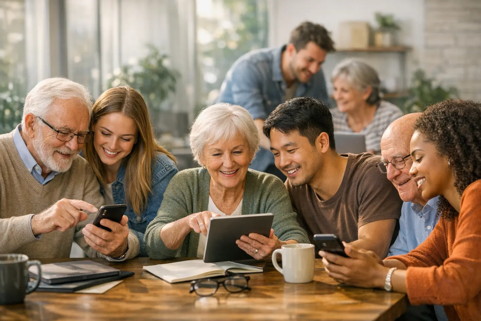 Gesellschaftlicher Wandel durch Technologie bringt Generationen zusammen