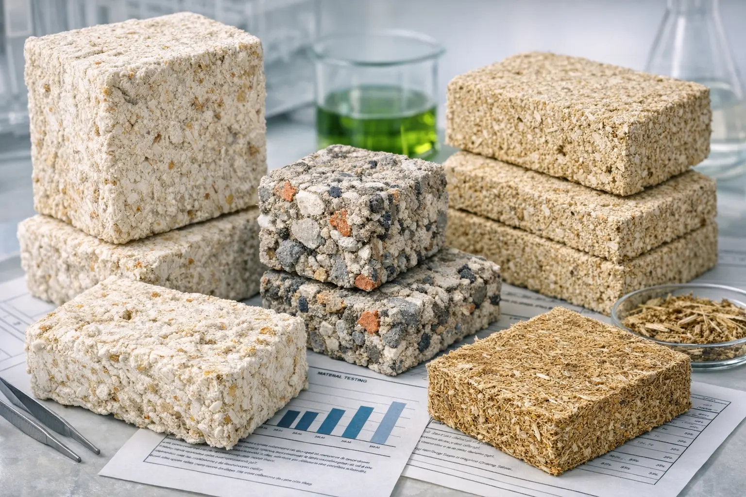 Innovative nachhaltige Baumaterialien der Zukunft