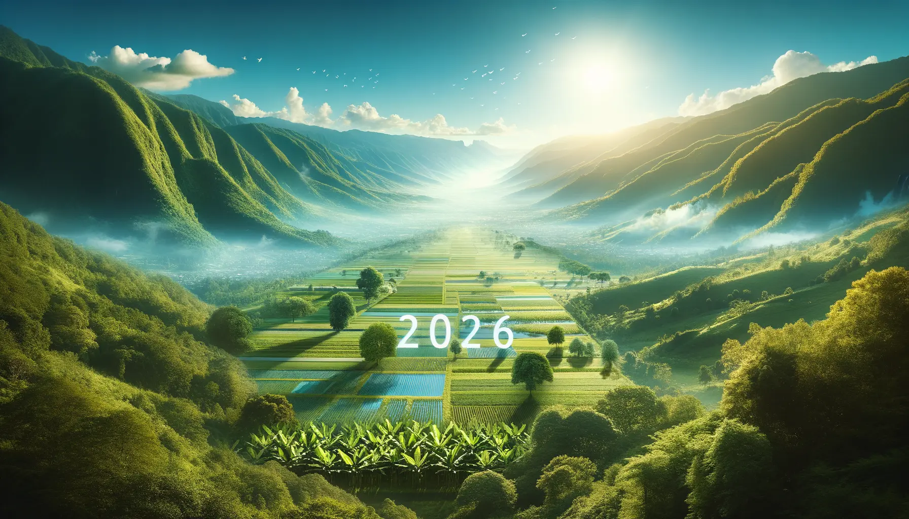 Naturnahe Landschaft mit ökologischen Themen im Fokus für Umweltschutz